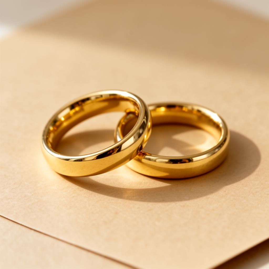 Twee gouden trouwringen — taxatie op actuele goudwaarde plus eventuele steenwaarde