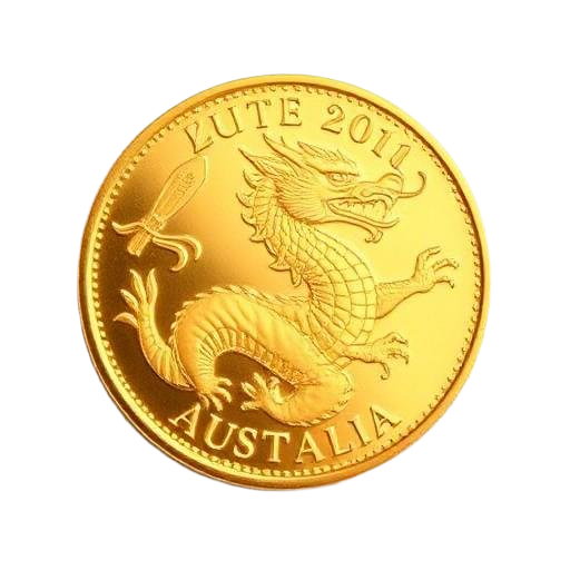 Australian Lunar — gouden munt uit Australië (The Perth Mint)